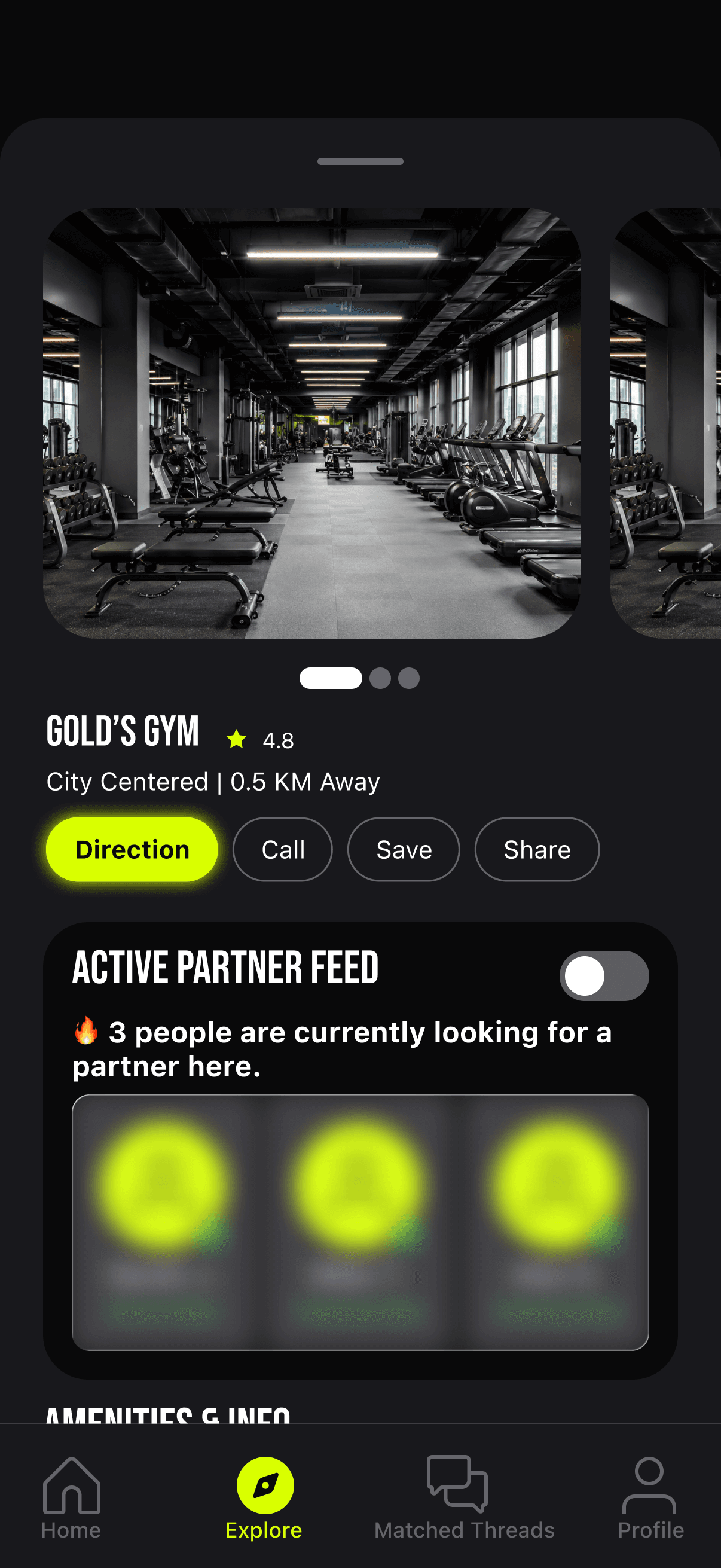 Gym Details & Amenities